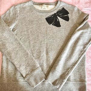 Kate Spade Broome Street Bow Graphic Sweatshirt